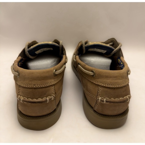 Timberland Boat Shoes Mens Size 8 Earthkeepers 5229R Leather Brown - Picture 4 of 10